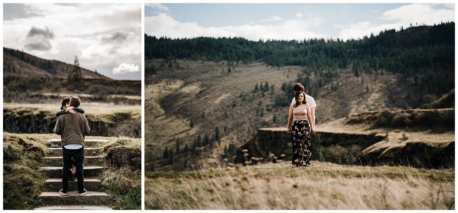 Rowena Crest Engagement